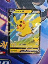 Pokémon Pikachu V SWSH143 Full Art Pokémon Celebrations NM on eBay