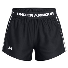 New Under Armour Girls Black G Tech Play Up Athletic Shorts YSM Small 1390075