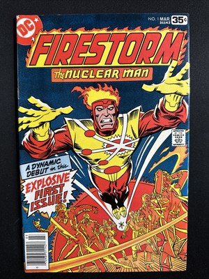 Firestorm The Nuclear Man #1 1978 DC Bronze Age Firestorm Origin 1st VF *A6