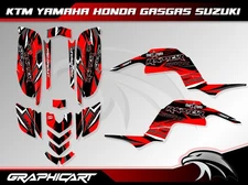 YAMAHA RAPTOR 660 660R FULL GRAPHICS DECALS STICKERS KIT ATV
