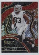 2023 Panini Select Club Level Red Prizm 31/49 Byron Young #290 6f5