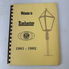 Welcome to Rochester Michigan Kiwanis International 1981-1982 Directory