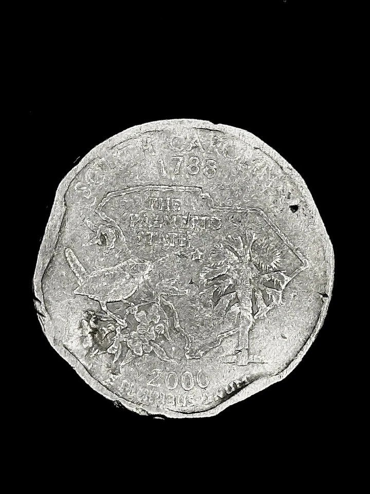 South Carolina Quarter Error 2000-P - Image 2 of 2