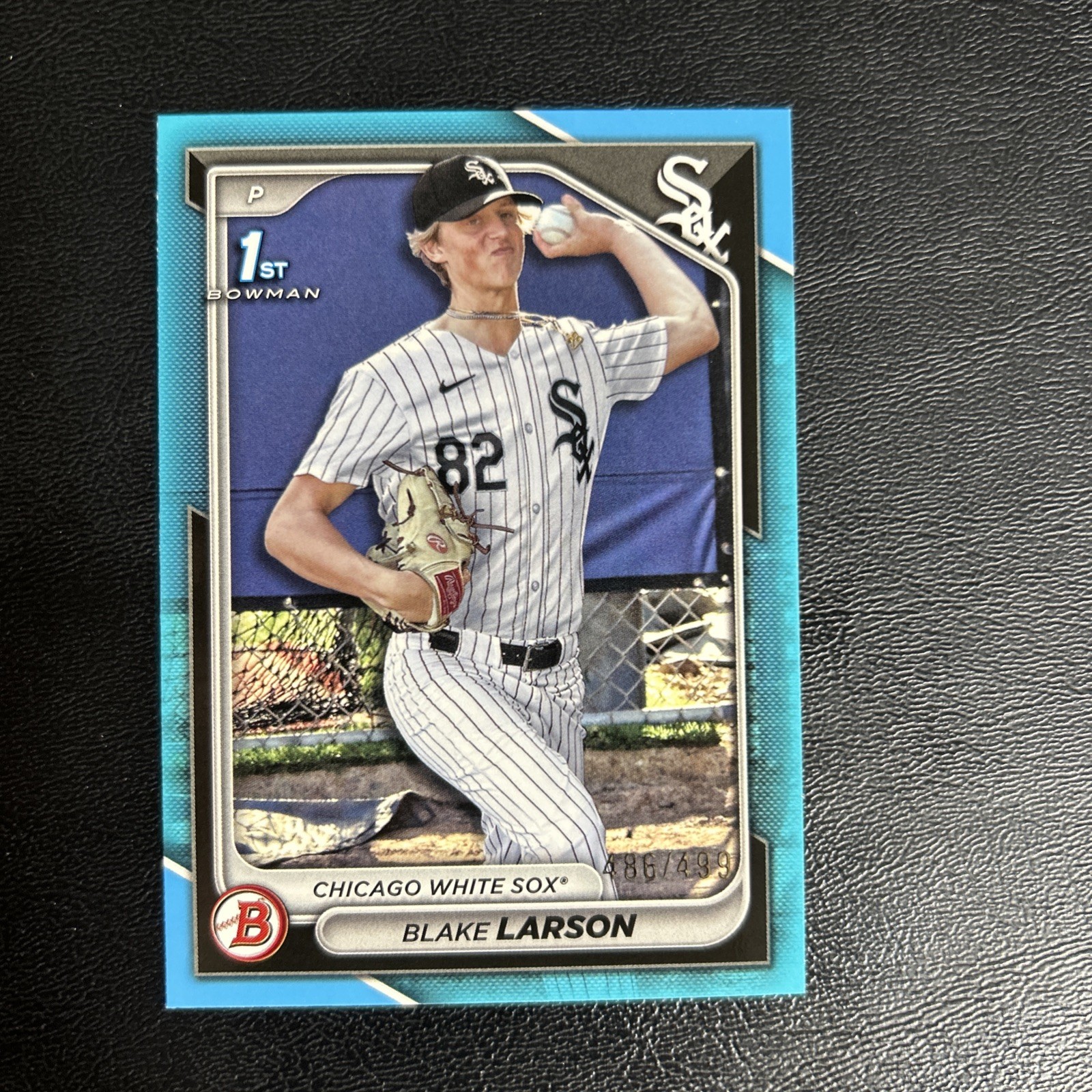 2024 Bowman Draft Blake Larson RC Sky Blue Parallel #BD-85 /499