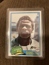 1981 Topps - Rickey Henderson #261