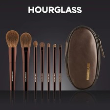 7 Pcs Hourglass Makeup Brush Set Mini Portable High Quality Makeup Brush Set