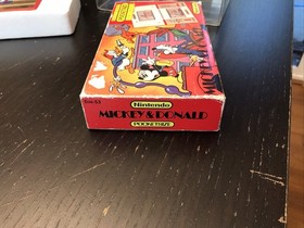 Nintendo Game And Watch Pocketsize Mickey & Donald Rare Box Variant Collector