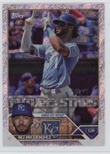 2023 Topps Complete Set Future Stars Retail Foilboard /608 MJ Melendez #587 0c4