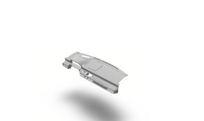 20 21 22 CORSAIR Bare Dash Panel w/o Head-up Display Option; Black PE