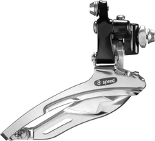 microSHIFT R538 Front Derailleur - 8-Speed, Triple for 52/42/30t, Braze On,