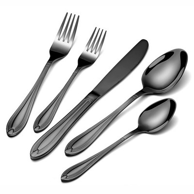 TIVOLI Silverware Set for 4, 20 Piece Heavy Duty Stainless Steel Flatware Utensi
