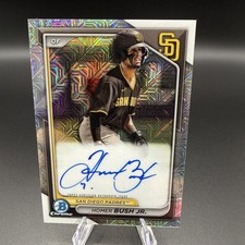 2024 Bowman - Chrome Prospect Mega Box Autographs Homer Bush Jr. #BMA-HB