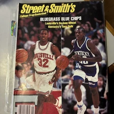 Street And Smith’s College/Prep 1994 Basketball With Wheat And Delk On Cover