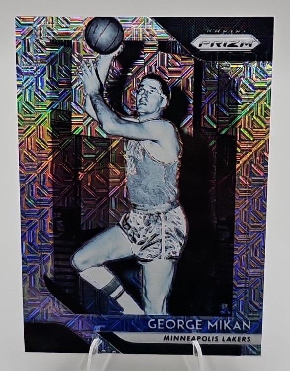 2018-19 Panini Prizm George Mikan Prizms Mojo /25 Minneapolis Lakers