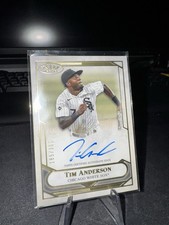 2021 Topps Tier One - Tier One Talent Autographs Tim Anderson #T1TA-TA /300 (AU)