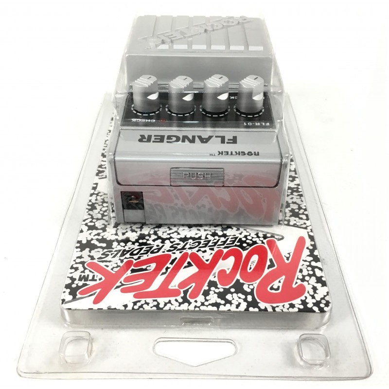 ROCKTEK FLR-01 FLANGER Guitar Effects Pedal NEW OLD STOCK 1990's Vintage