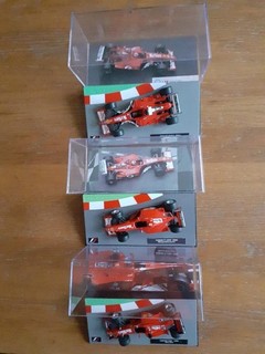 FERRARI F399 F1 2000 Schumacher 1:43 World Champion F2004 3 Car Job Lot Marlboro