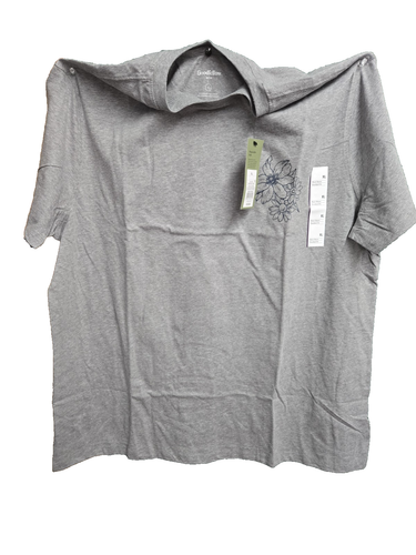 T-shirt Homme Gris Goodfellow & Co - NEUF Taille S - Manches Courtes Coton Polyester