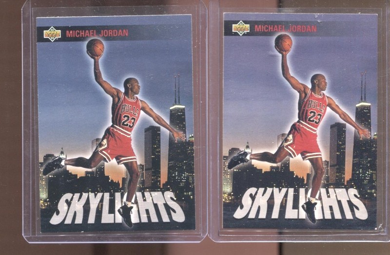 2 1992-93 Michael Jordan Upper Deck #466 Skylights Chicago Bulls GOAT HOF MVP