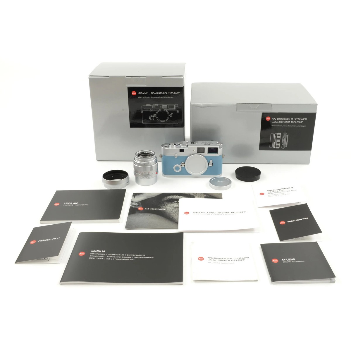 LEICA MP LEICA HISTORICA 1975-2020 SET + BOX 10377 11778 #3799 | eBay