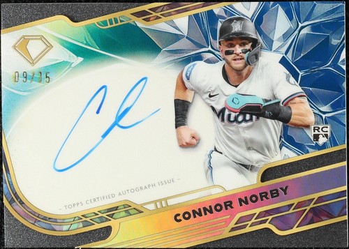 2025 Topps Diamond Icons Connor Norby Autograph /10 White 