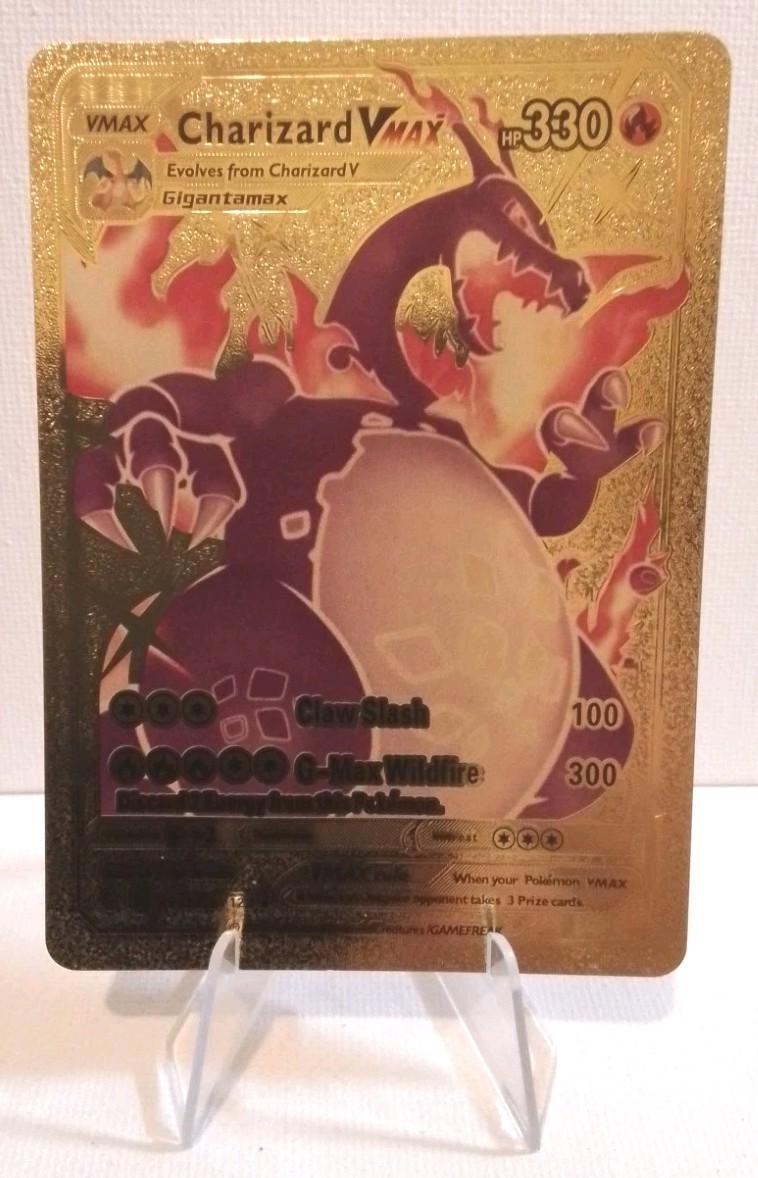 Charizard VMAX 330 HP Gold Foil Card