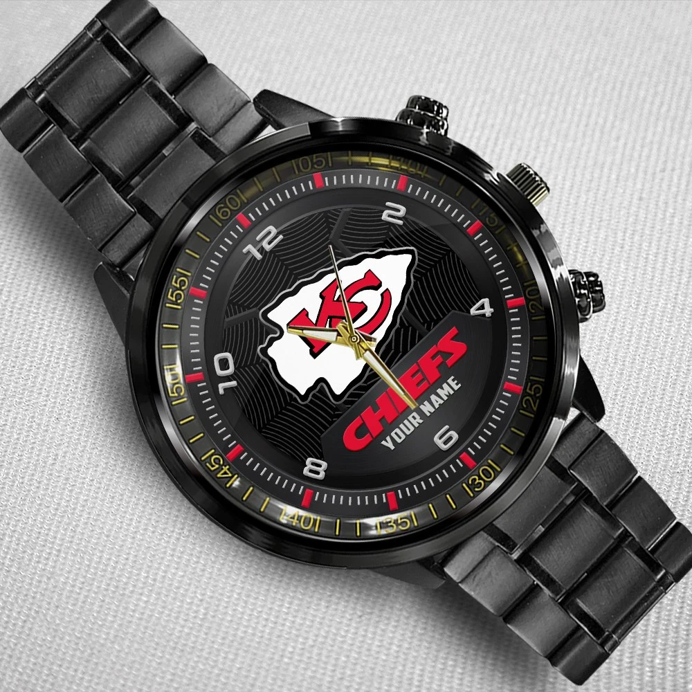 Chiefs Stainless Steel Watch