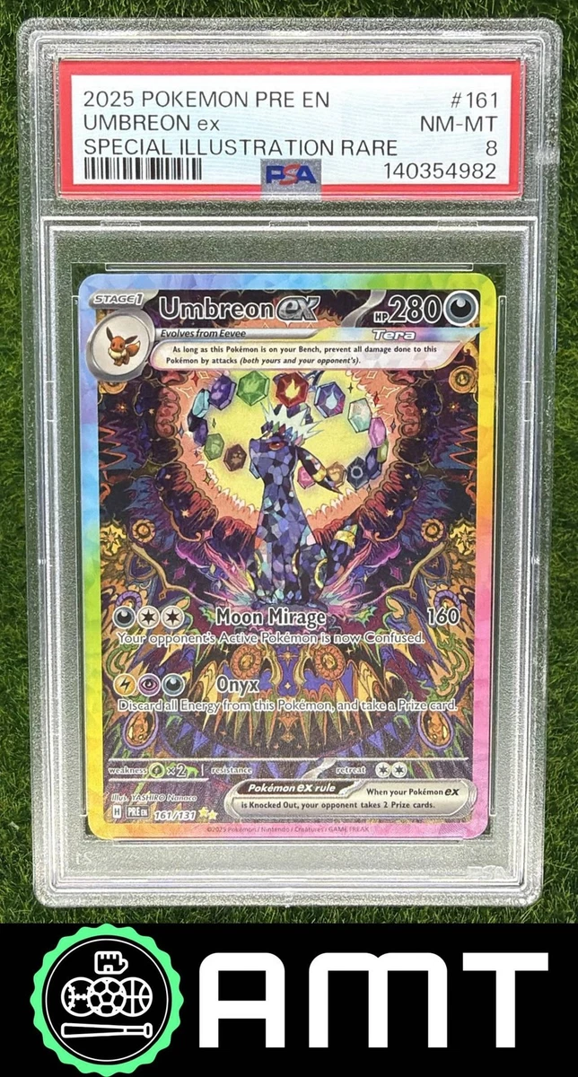 Umbreon ex Tera 161/131 ブラッキーEX sar Umbreon ex 161/131 Prismatic Evolutions - огромный выбор по лучшим