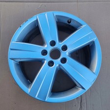1x Alufelge 17 Zoll 7.0" 5x112 47ET Glanz Silber 1T0601025T VW Touran Rim Wheel