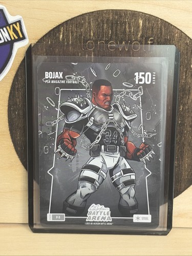 Bo Jackson 2026 Battle Arena Bojax P-9 PSA Magazine Exclusive SP Steel 150 Power