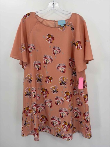 Pre-Owned CeCe Pink Size 10 Short Short Sleeve Dress