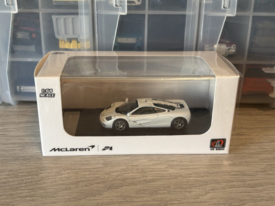 LCD Model 1/64 McLaren F1 STUNNING Diamond White HTF U.S. Seller