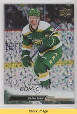 2022 Upper Deck Extended Series Speckled Rainbow Foil Mason Shaw #573 READ 0is9