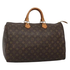 LOUIS VUITTON Monogram Speedy 40 Hand Bag M41522 LV Auth yk18973