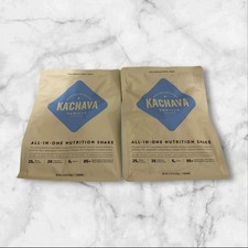 FOR 2 BAGS KA  CHAVA VANILLA ALL IN ONE NUTRITION SHAKE 15.31 Oz Kachava 10/26 