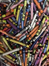 4 Pounds Bulk Used Or Broken Crayons For Melting Crafts Crayola Free Shipping