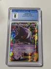 Pokémon Gengar EX 2014 Phantom Forces 34/119 Holo CGC 8 NM - MINT+