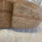Antique Hand Carved Wooden Clog Shoe Prim Folk Art Shoe GREAT LOOK!!! 13” — photo 6