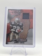 2025 Leaf Optichrome Battle Worn Orange Shimmer Emmitt Smith /4