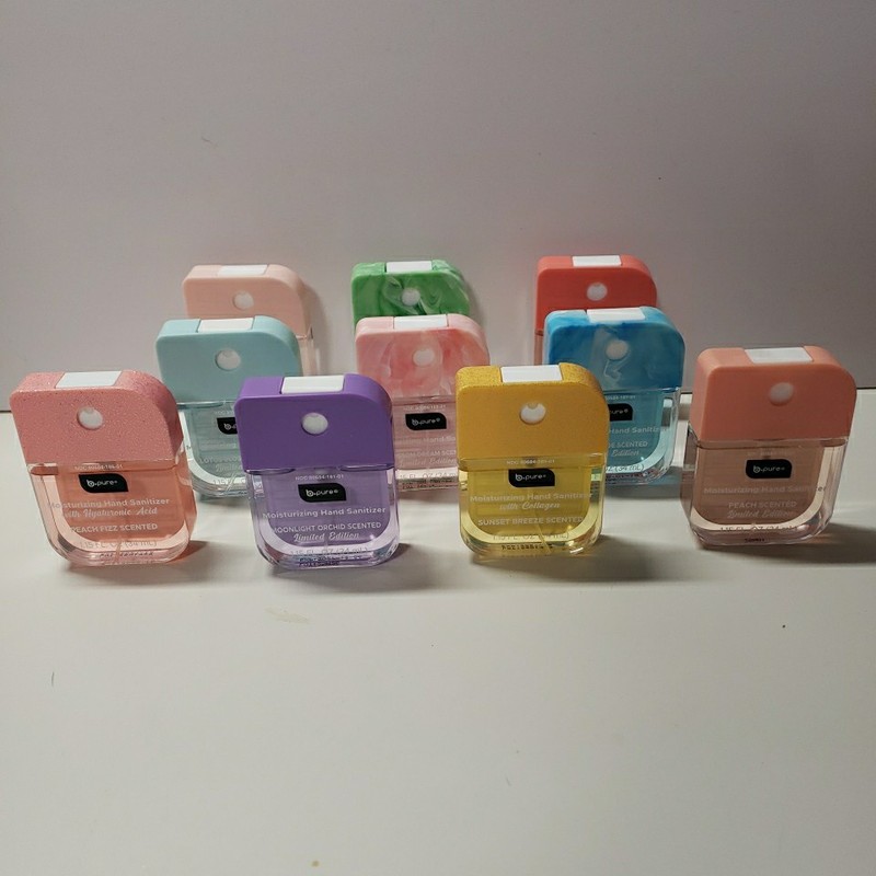 Lot Of 10 Bpure Hand Sanitizer Moisturizing Spray 1.15 Oz New