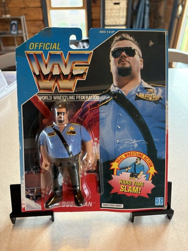 1990 Big Boss Man  WWF Hasbro Series 3 MOC Ships I...