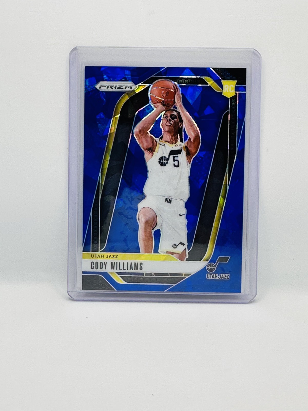 2024 Panini Prizm Blue Ice Cody Williams #/125 RC Rookie #232