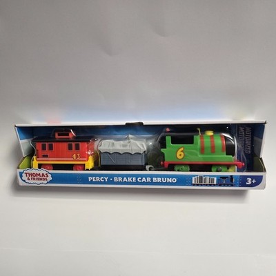 Thomas & Friends Percy & Brake Car Bruno Motorized Engine NEW
