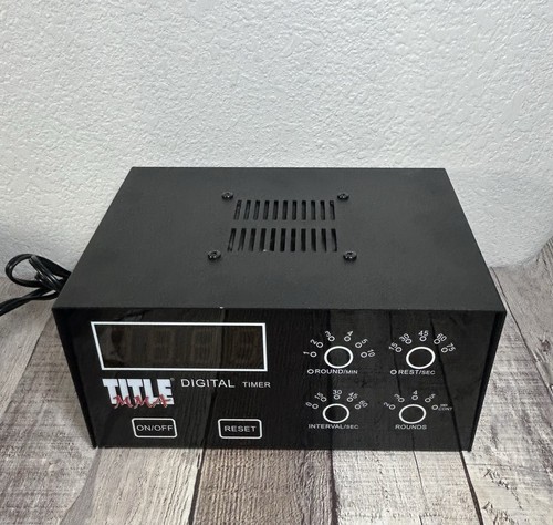 Title MMA Digital Timer