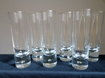 Kosta Boda Mambo 6  Longdrink Glas Wasserglas  Ø) 5,7  cm - Höhe 19,5cm