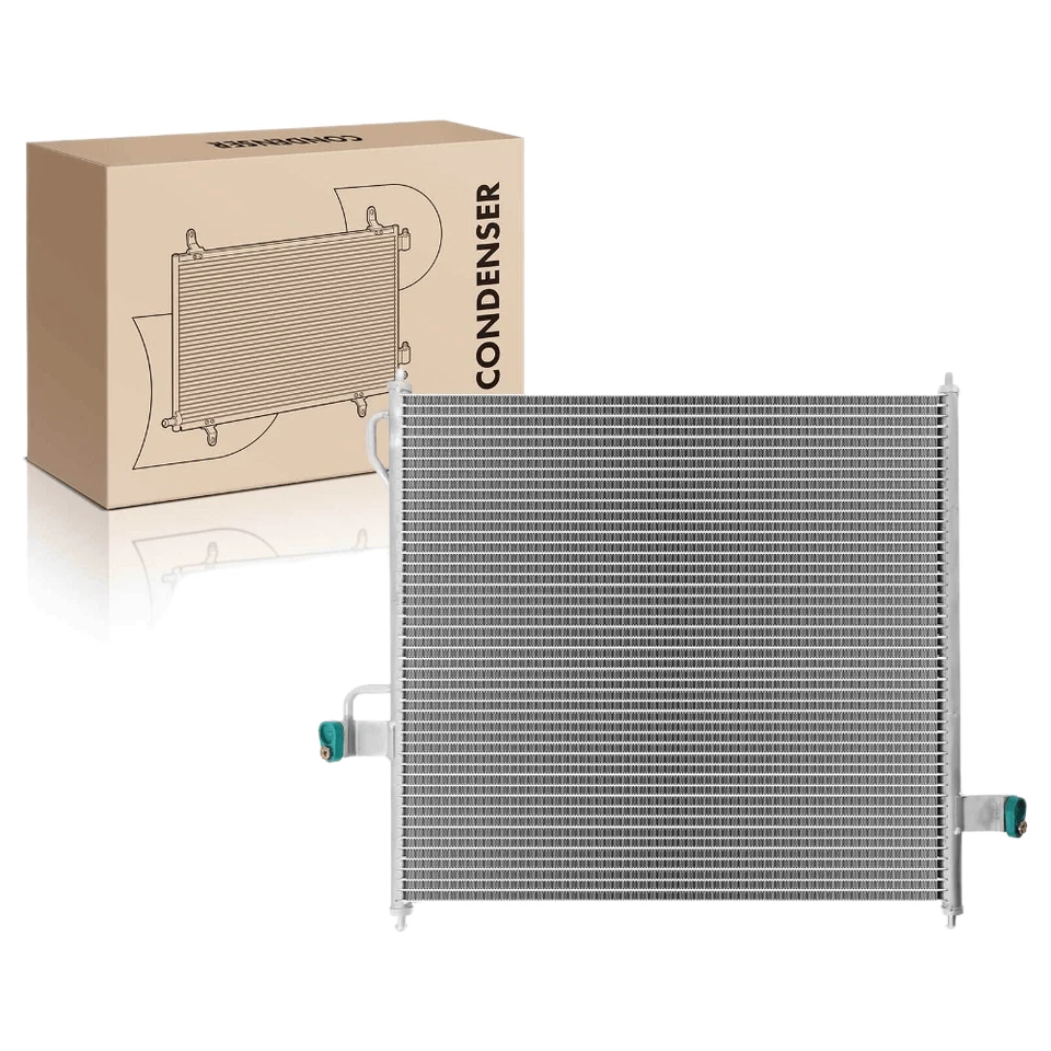 AC Condenser For 2002-2010 Ford Explorer Mercury Mountaineer 4.0L 4.6L Aluminum Foto 2 de 4