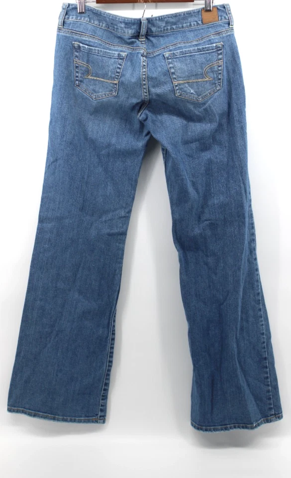 American Eagle Womens Jeans Size 10 Long Low Rise Favorite Boyfriend Y2K - Image 2 of 4