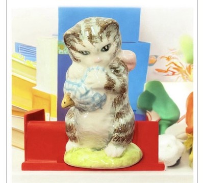Beatrix Potter s  Miss Moppet   Figurine By Royal Albert.