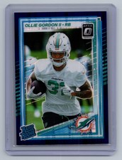 2025 Donruss Optic #218 Ollie Gordon II Purple Shock