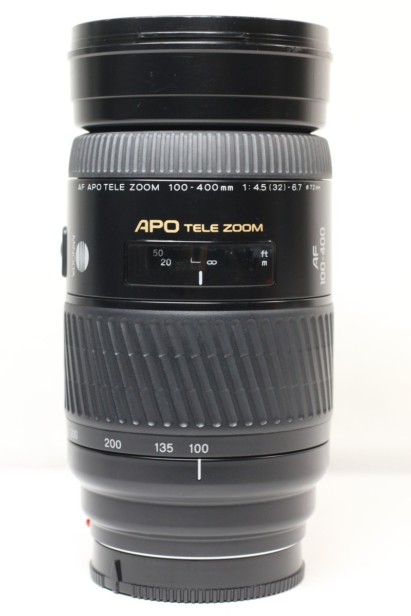 ミノルタAPO テレ ズーム AF 100-400mm Minolta AF APO Tele Zoom 100-400mm F/4.5-6.7 Lens for Sony A mount